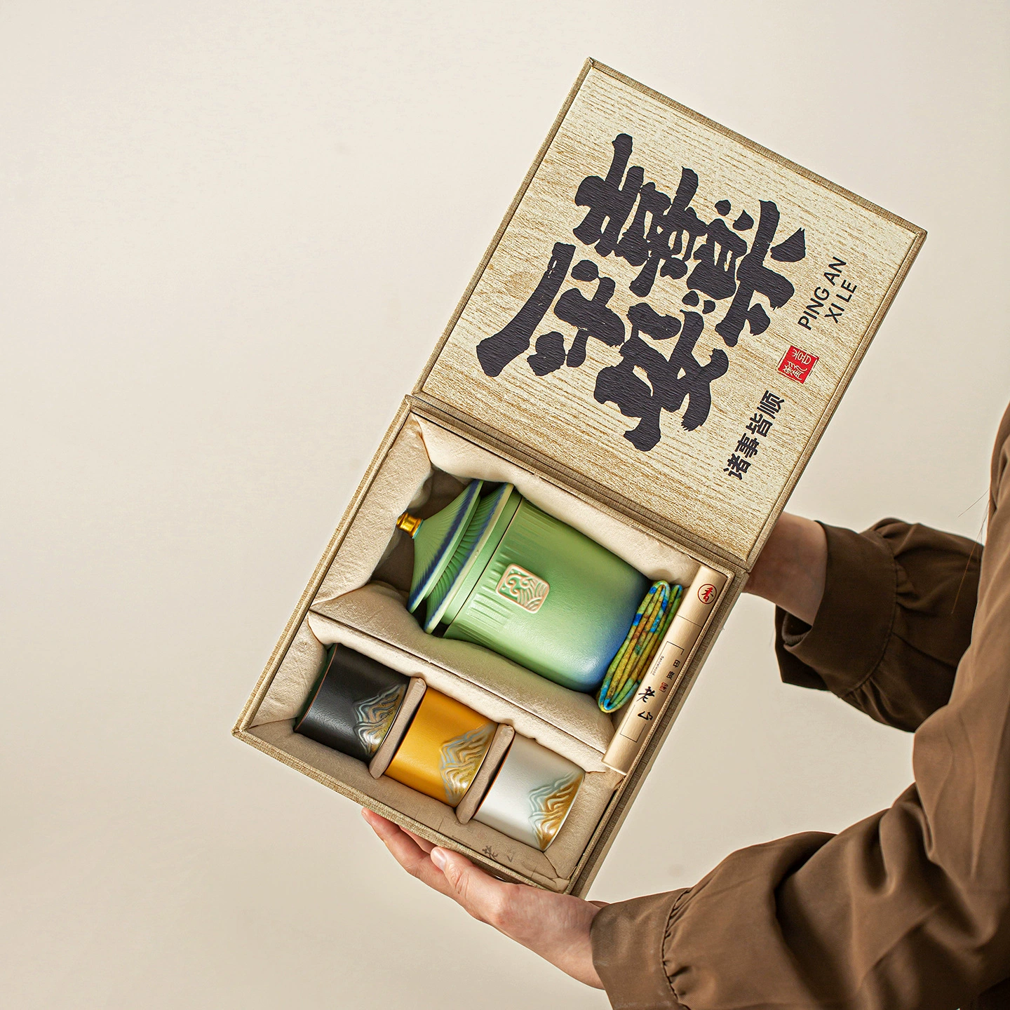 文创陶瓷茶具礼盒